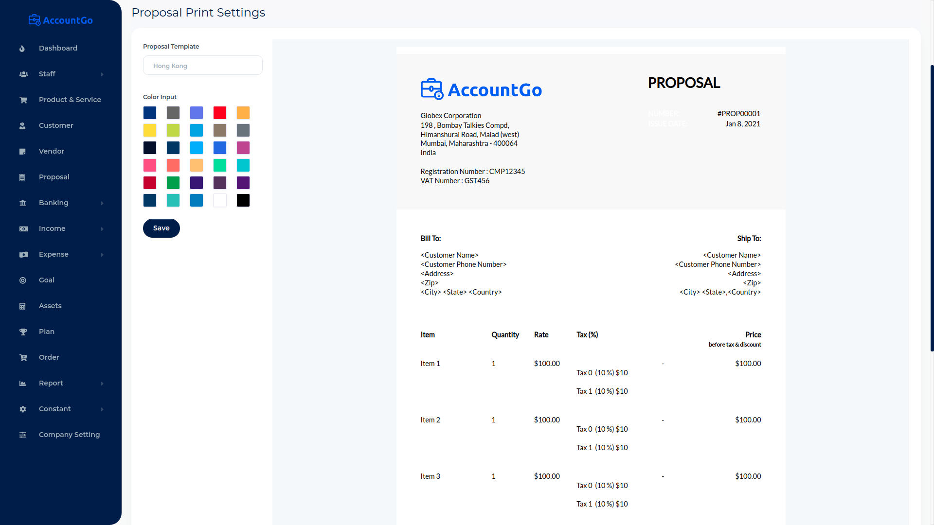 AccountGo SaaS - Accounting and Billing Tool - 16