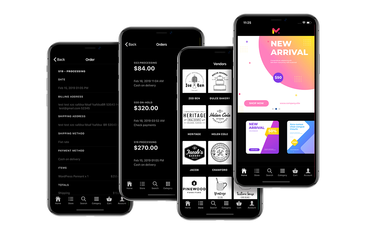 Ionic WooCommerce marketplace mobile app - wc marketplace - 14