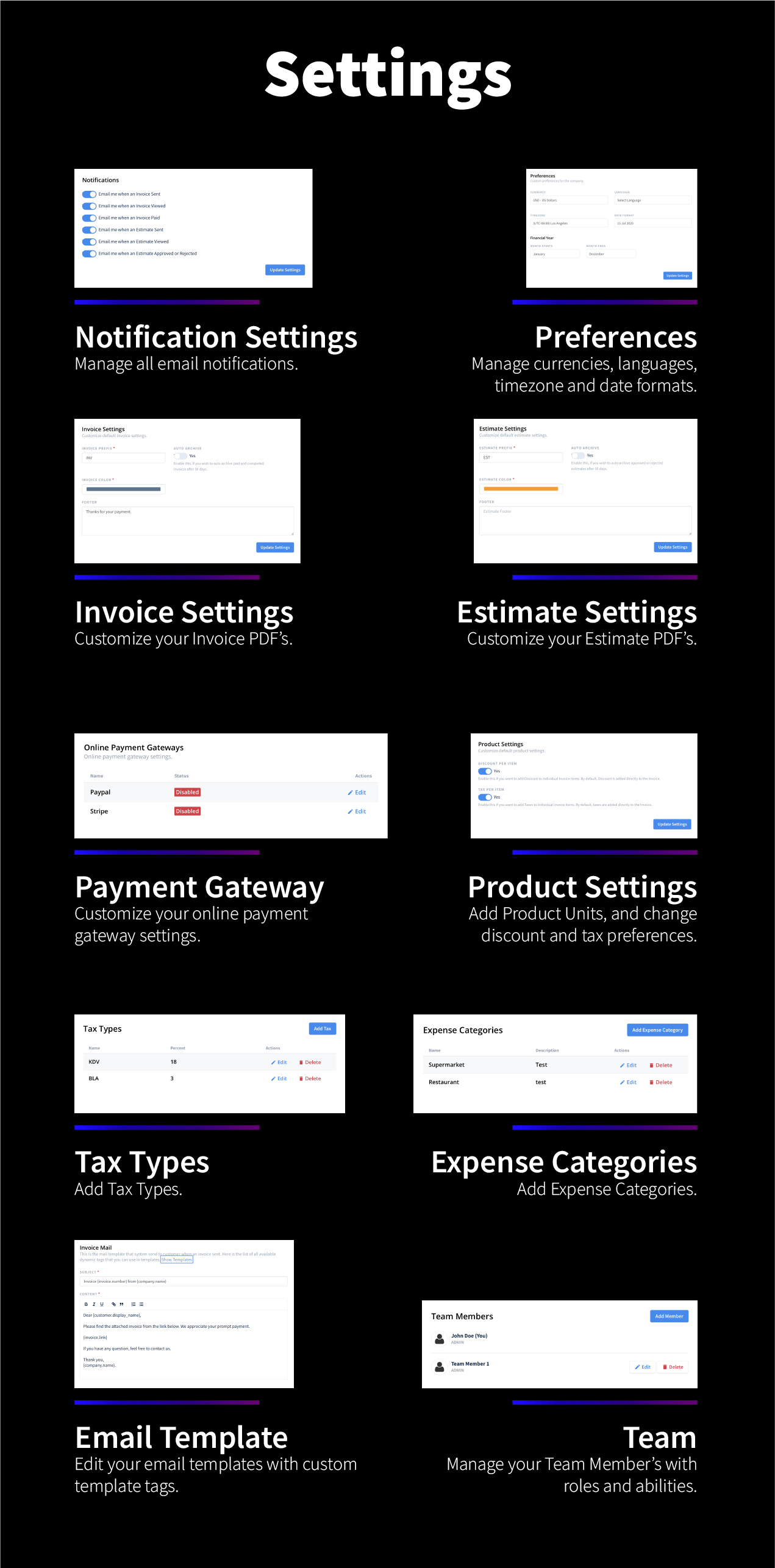 Foxtrot SaaS - Customer, Invoice and Expense Management System - 13