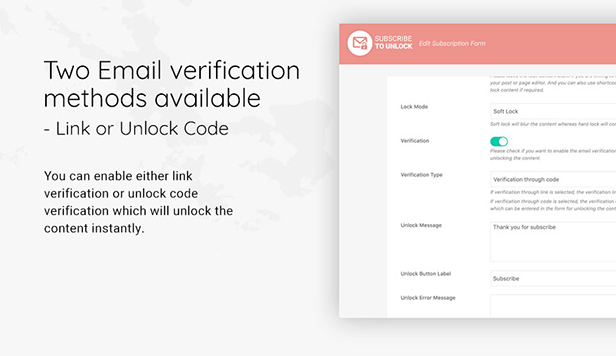 Subscribe to Unlock Opt In Content Locker WordPress Plugin - 17