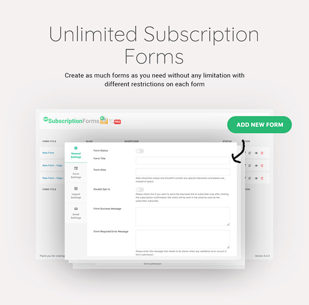 WP Subscription Forms PRO - 5