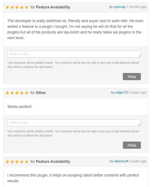 Reviews