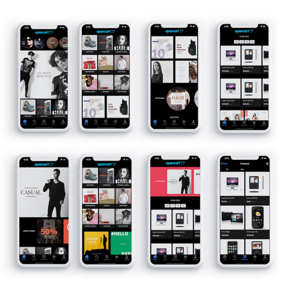 Ionic 4 WooCommerce marketplace mobile app - Dokan Multivendor - 3