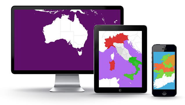 Fully Responsive Cross Device Browser Compatible Interactive Maps