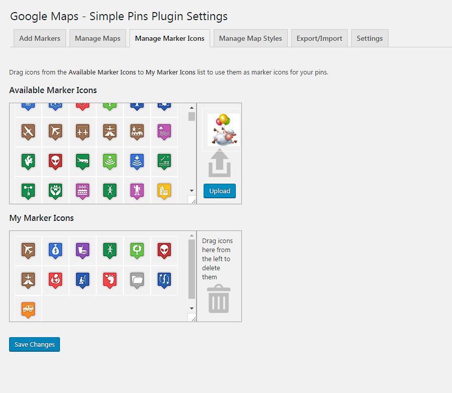Google Maps - Simple Pins PRO - 4