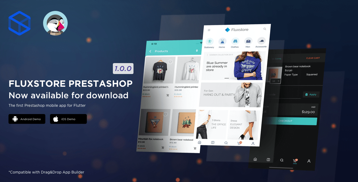 Fluxstore Prestashop - Flutter E-commerce Full App - 3