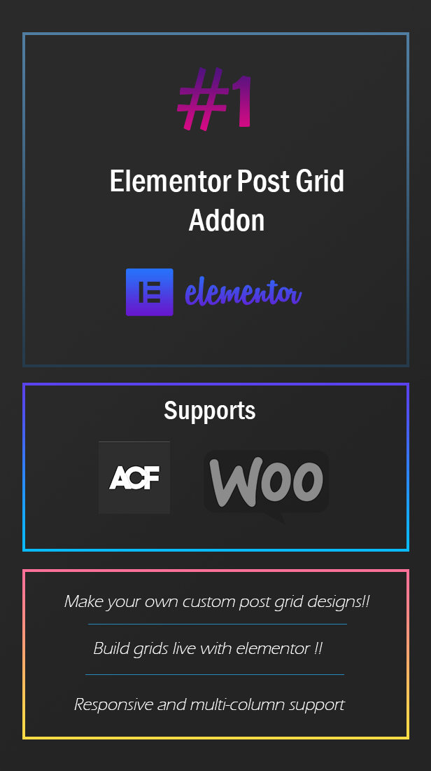 Elementor Post Grid Builder - Frontend Sort and Filter - 1