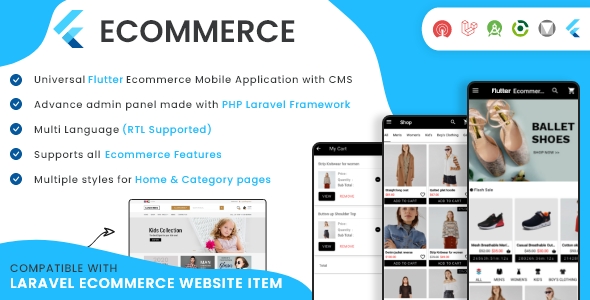 Ionic5 Ecommerce - Universal iOS & Android Ecommerce / Store Full Mobile App with Laravel CMS - 42