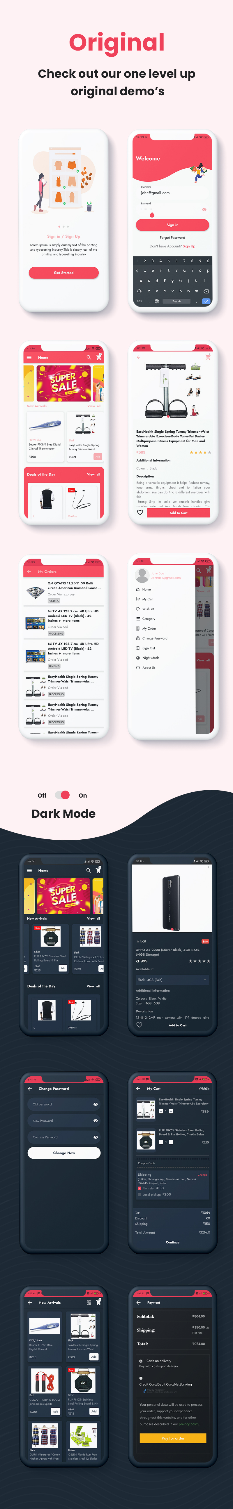 ProShop Dokan Multi Vendor - Flutter E-commerce Full App for Woocommerce - 24