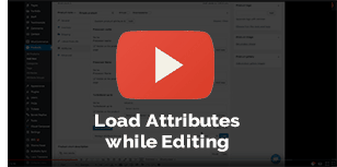 Load Attributes while Editing