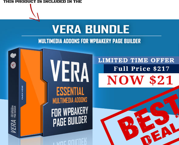 Vera - Essential Multimedia Addons for Visual Composer