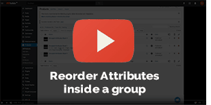 Reorder Attributes inside an attribute Group