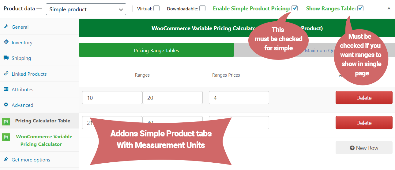 WooCommerce Variable Pricing Calculator (Addons Simple Product) - 1