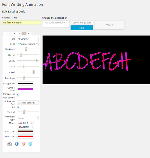 Responsive SVG Handwritting Text Animation - WordPress Plugin - 2