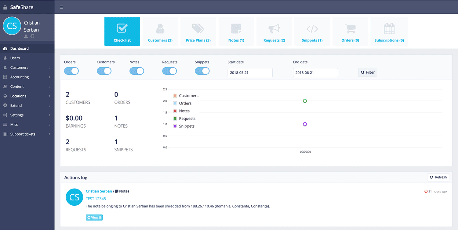 SafeShare - The right way to share private information - 7