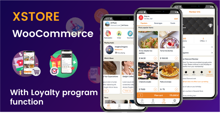 XStore - Universal mobile store application for WooCommerce - 1
