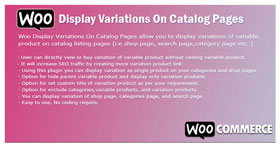 WooCommerce Display Variations On Catalog Pages  