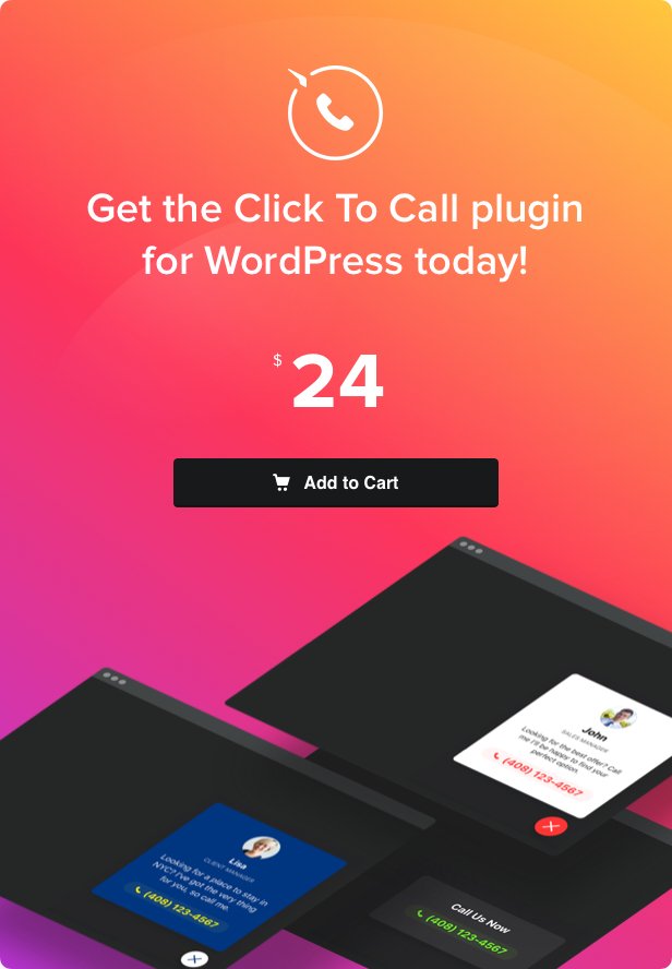 Click to Call - Call Button plugin for WordPress - 4