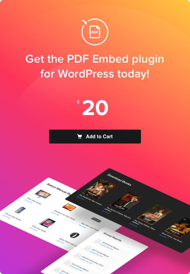 PDF Embed - WordPress PDF Viewer plugin - 4