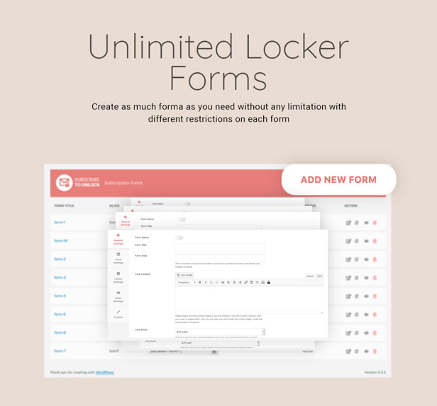Subscribe to Unlock Opt In Content Locker WordPress Plugin - 8