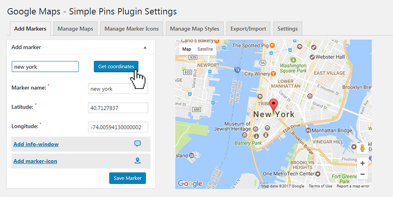 Google Maps - Simple Pins PRO - 8