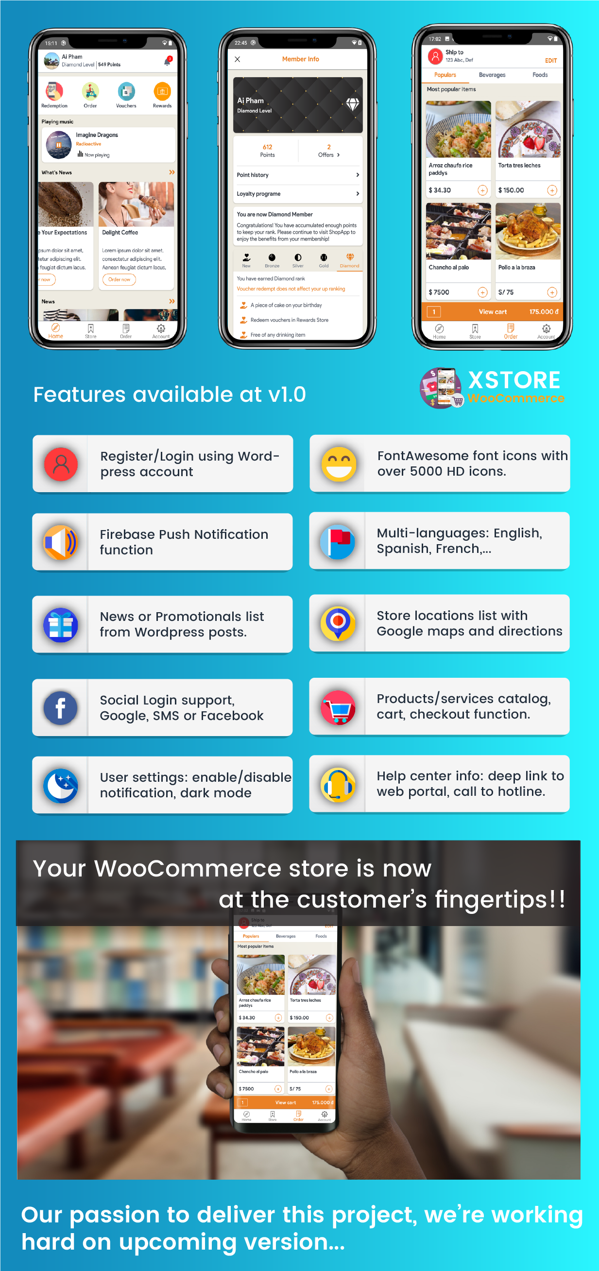 XStore - Universal mobile store application for WooCommerce - 3