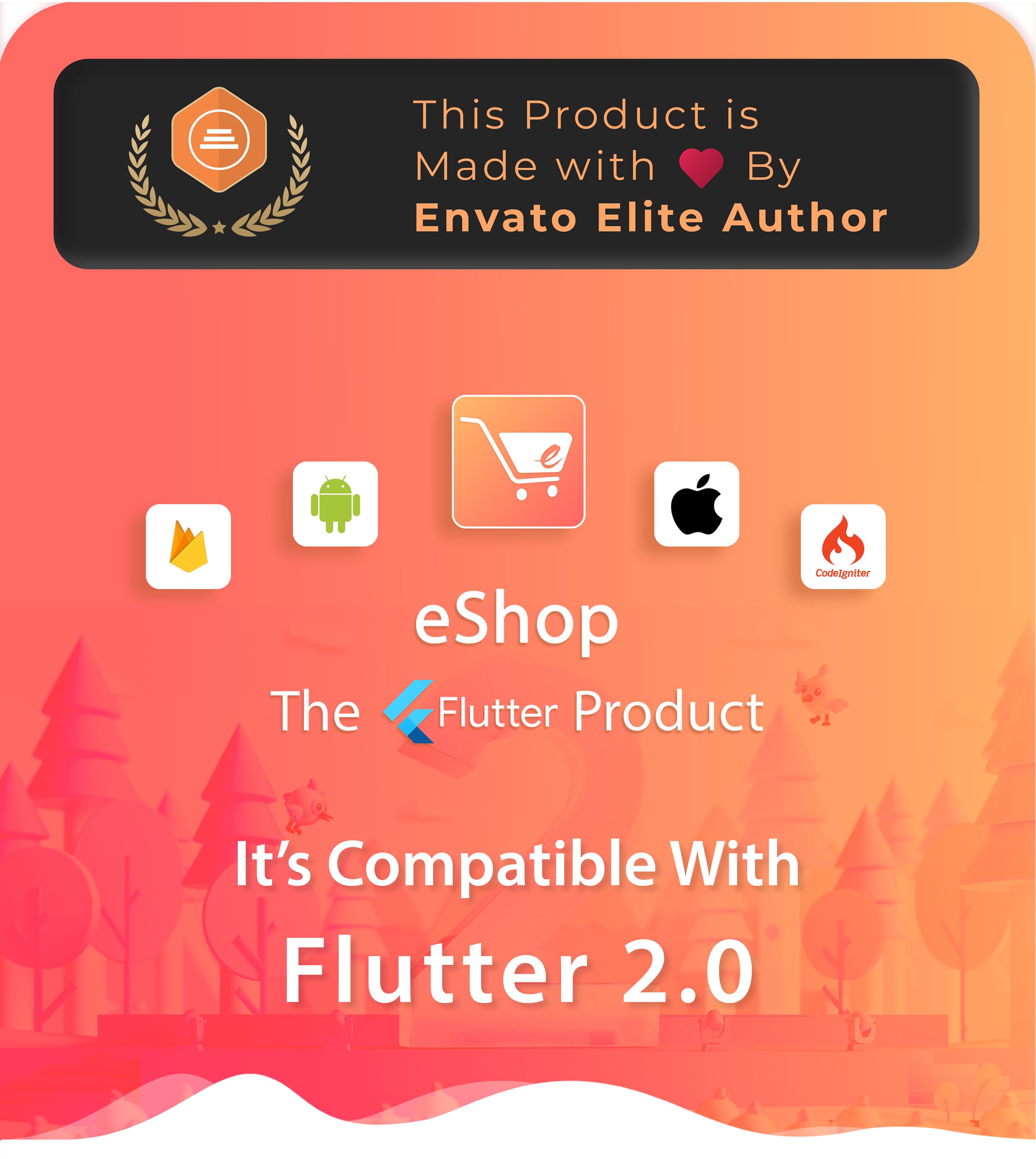 eShop - Flutter E-commerce Full App - 1