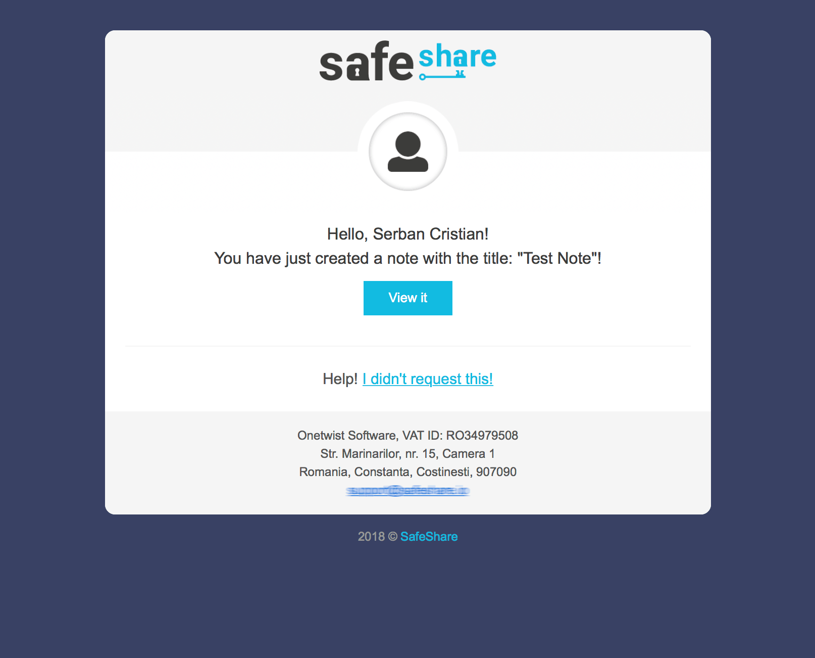SafeShare - The right way to share private information - 6