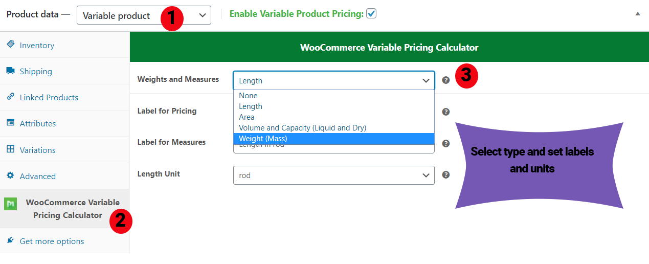 WooCommerce Measurement Price Calculator Plugin, Formula Based Pricing - Unit Pricing