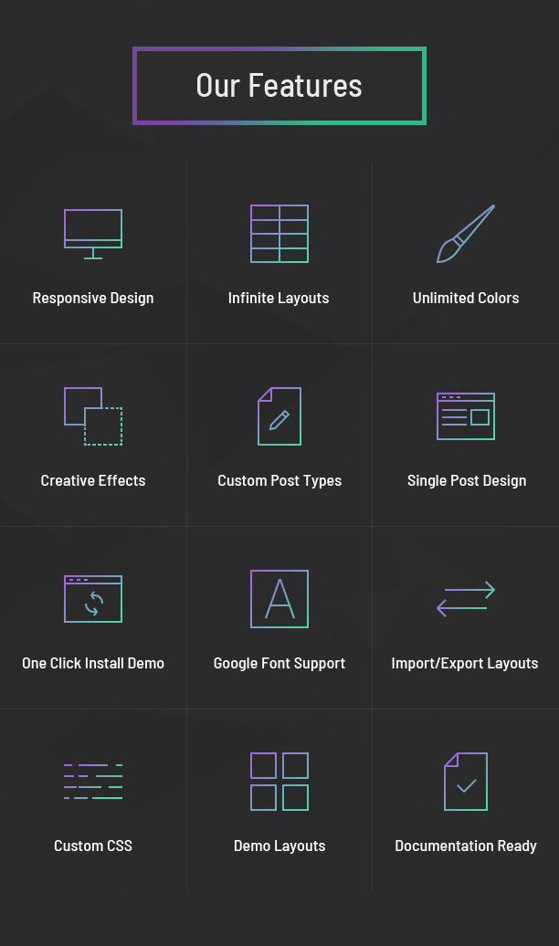 Portfolio Designer Features