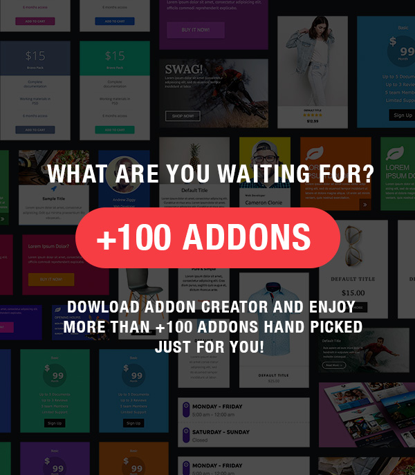 Addon Creator for WPBakery Page Builder - 1