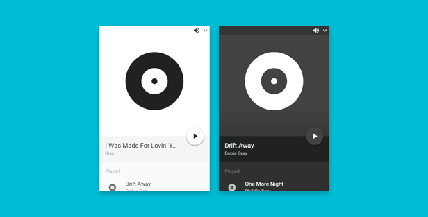 Kast WP - Themes | shoutcast radio wordpress player | material design