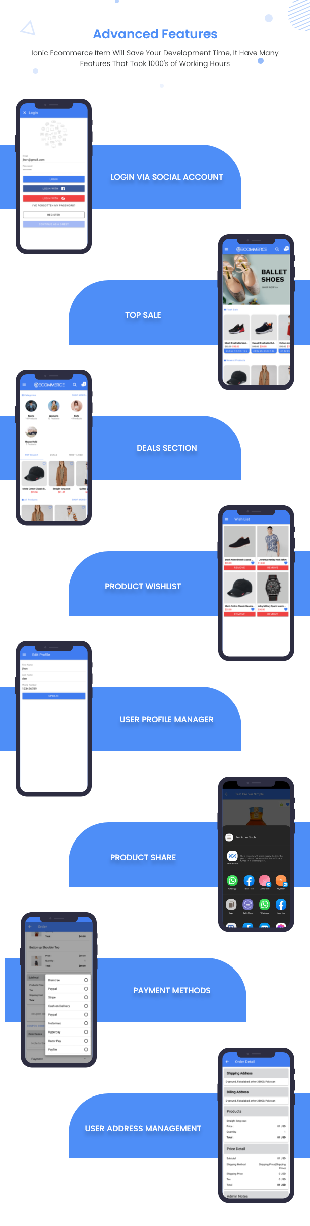 Ionic5 Ecommerce - Universal iOS & Android Ecommerce / Store Full Mobile App with Laravel CMS - 23