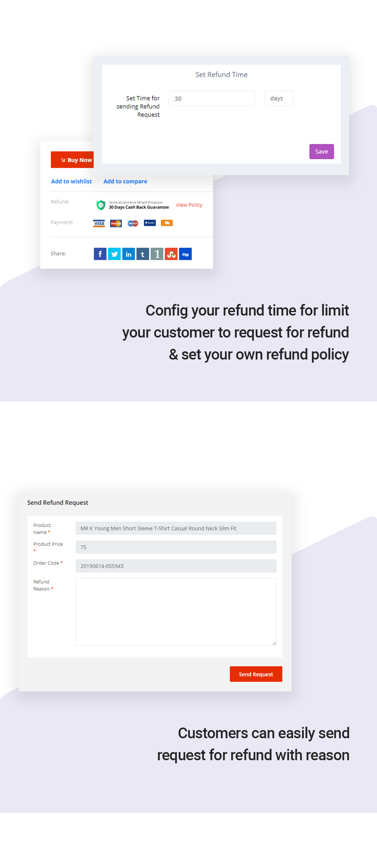 Active eCommerce Refund add-on - 3