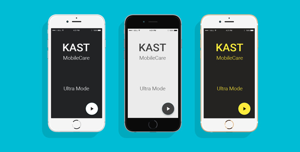 Kast WP - MobileCare Ultra | shoutcast mobile wordpress player | material design