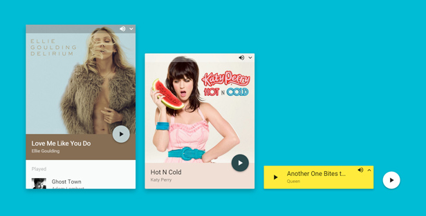 Kast WP - Preview | shoutcast wordpress html5 player | material design