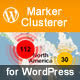 Marker Clusterer Add-On for WordPress
