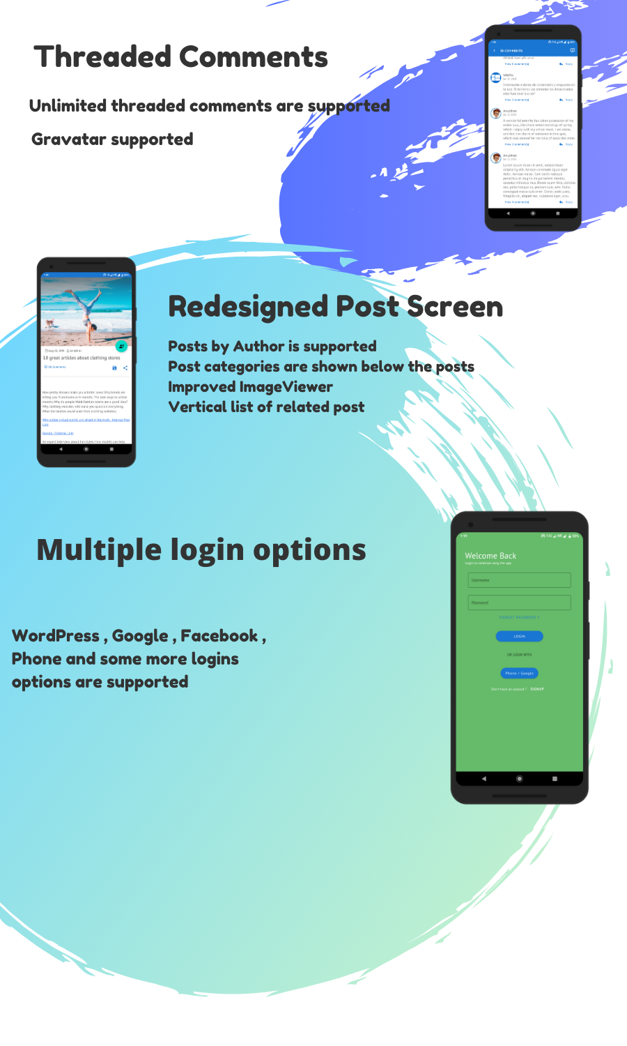 WorDroid - Full Native WordPress Blog App For Android - 4