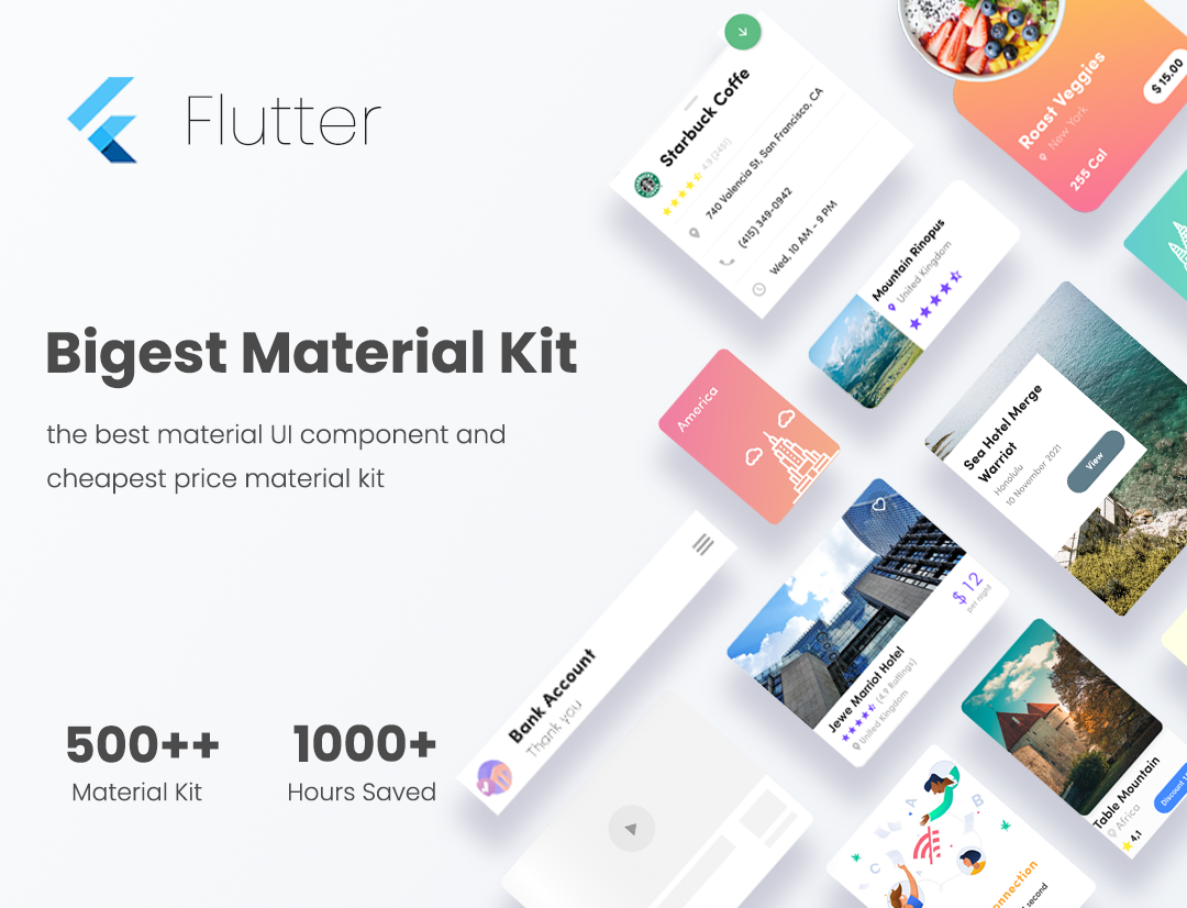 Flutter ECommerce UI KIT Template in flutter e-commerce store apps - 6