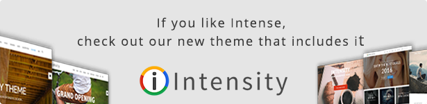 Intensity WordPress Theme