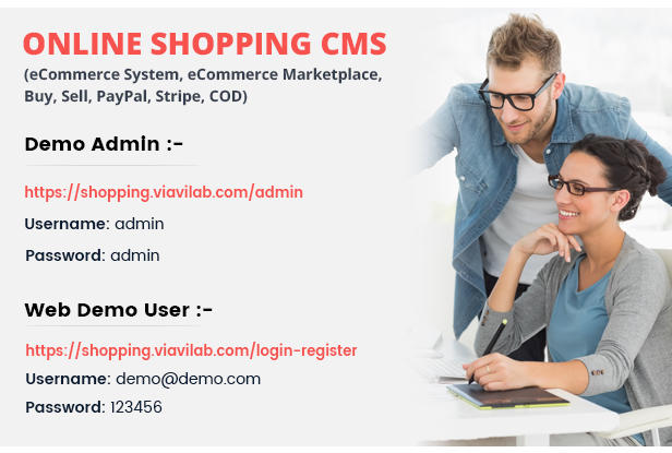 Online Shopping CMS (eCommerce System,  eCommerce Marketplace, Buy, Sell, PayPal, Stripe, COD) - 6