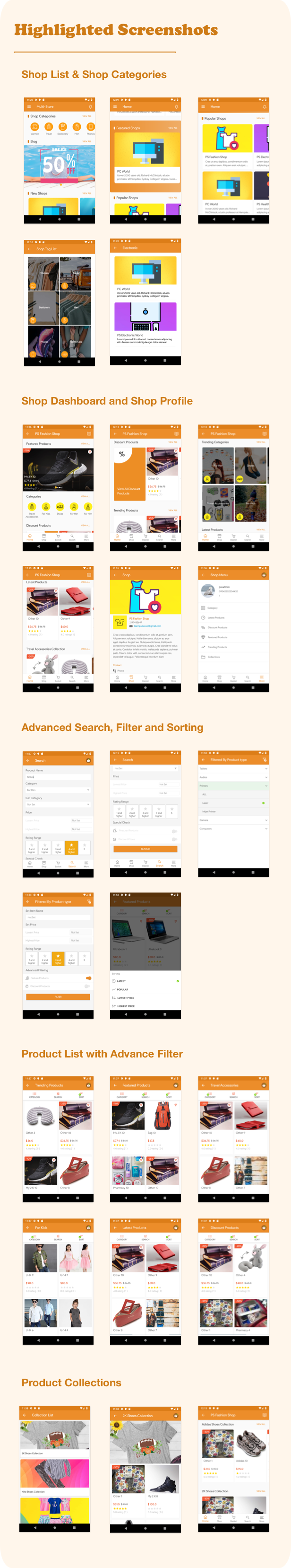 Multi-Store ( Mobile eCommerce Android App, Mobile Store App ) 3.0 - 5
