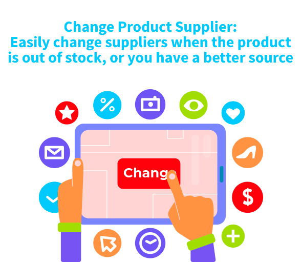 easy change product supplier