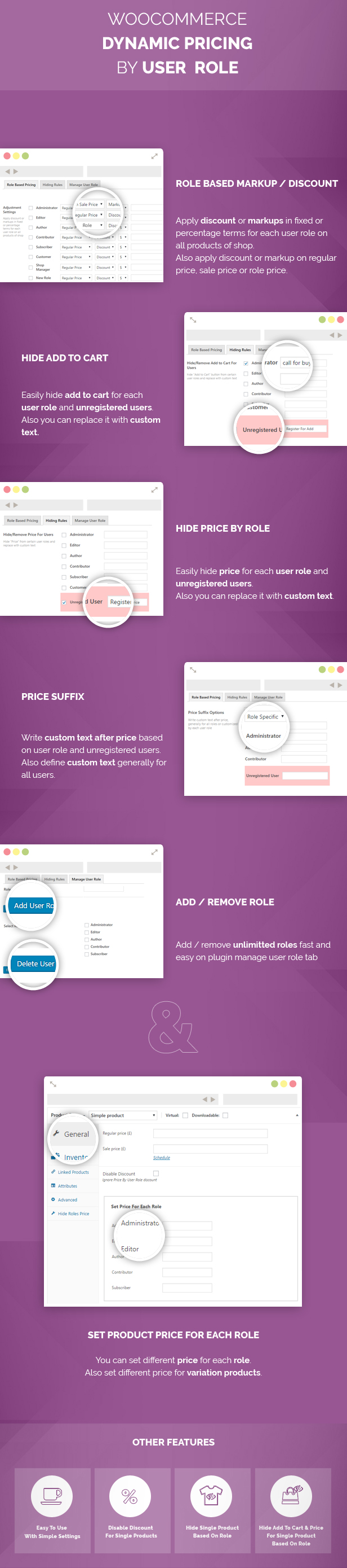 Woocommerce Dynamic Pricing By User Role - 1
