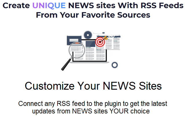 unique news sites with the Echo RSS plugin