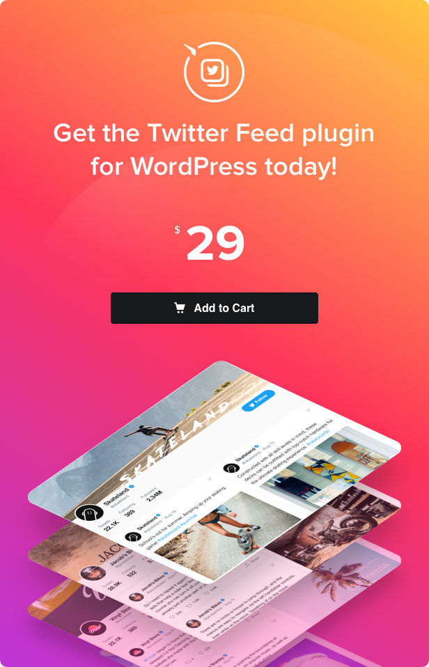 Twitter Feed - WordPress Twitter Plugin - 4