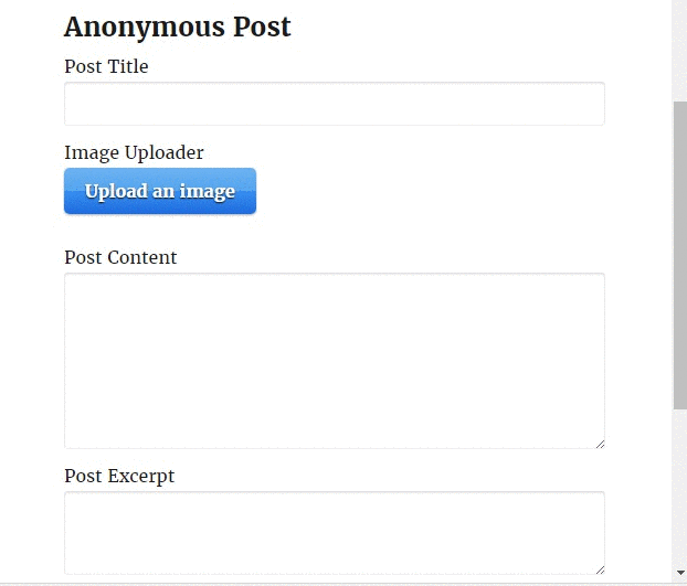 AccessPress Anonymous Post Pro - Frontend Publishing WordPress Plugin - 6