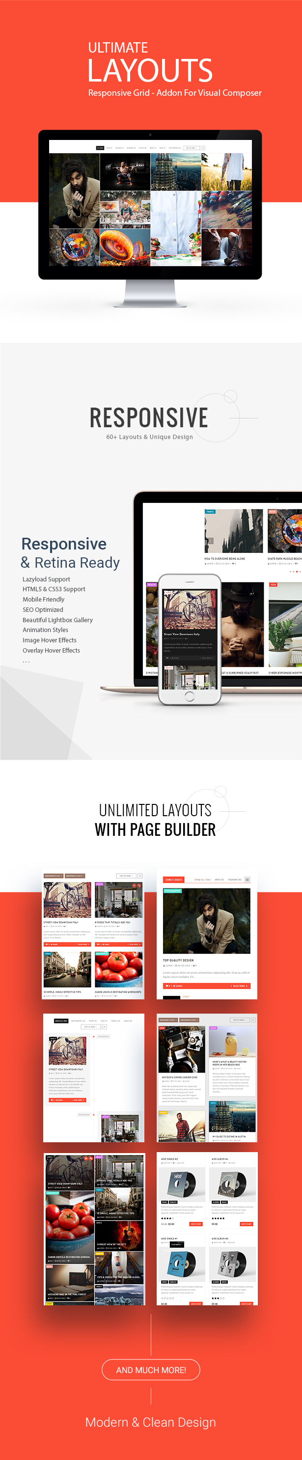 Ultimate Layouts - Responsive Grid & Youtube Video Gallery - Addon For WPBakery Page Builder - 2