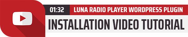 Luna Radio Player Plugin with Audio Visualizer