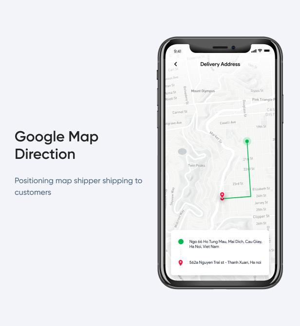 Google Map Direction
